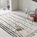 Modern Square Carpet 3d model