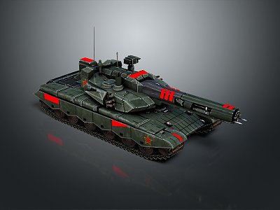 Modern Light Tank Light Armored Tank 3d model