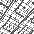 Crisscrossed Industrial Metal Pipes In Building Construction Ceiling Structural Layout