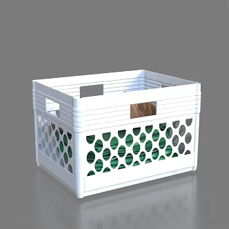 Storage Box Storage Box Plastic Storage Box Clothes Storage Box Sundries Storage Basket 3d model