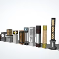 Outdoor Lights With Various Designs And Decorative Patterns For Garden Decoration