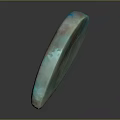 Colorful Natural Gemstone With Blue Orange Hues And Irregular Shape For Jewelry Design