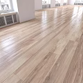 Light Colored Wooden Flooring With Natural Wood Texture And Shiny Surface In Spacious Room