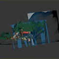 Game Environment Game Scene Fairy Tale Scene Fairy Tale Magic Scene Magic Item Fantasy Scene 3d model
