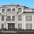 New Chinese Villa 3d model