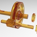 Display 931 of transmission mechanism 3d model