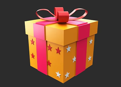 Gift Box Gift Box Cartoon Box Gift Box Christmas Gift Box Christmas Gift Cute Gift Box Gift Box Cartoon Box Gift Box 3d model