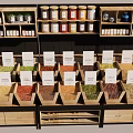 Spice seasoning package display 3d model
