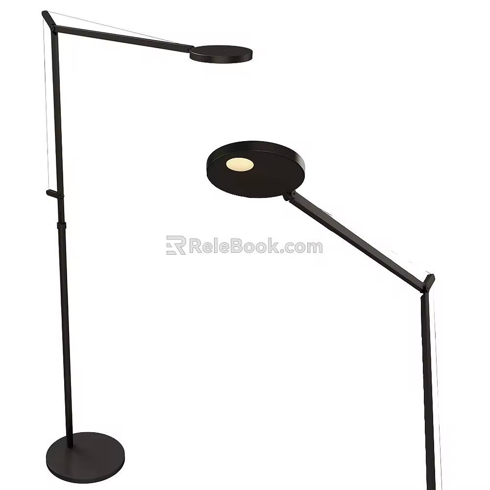 readingX reading floor lamp 18w 3d model
