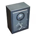 Safe Metal Box Password Box Storage Box 3d model