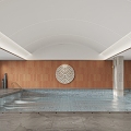 Modern Swimming Pool 3d model