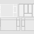 Modern windows combination windows glass windows floor-to-ceiling windows balcony windows bay windows bedroom windows sliding windows casement windows doors and windows 3d model