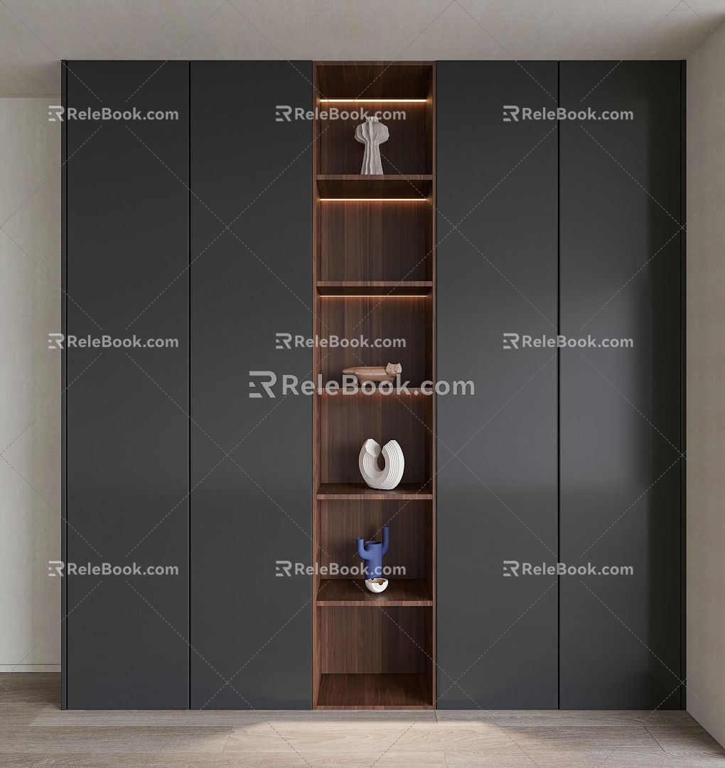 Modern Shoe Cabinet Style Decorative Cabinet Entrance Cabinet Wine Cabinet Custom Cabinet Decorative Cabinet 3d model