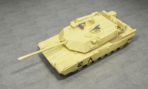 Modern Tanks 3d model