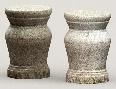 Blocking stone marble 3d model