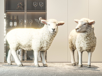 animal sheep 3d model