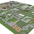 Stepping Stones Landscape Design With Various Layouts And Garden Elements