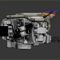 Engine Racing Engine Racing Engine Car Engine Car Engine Car Engine Vehicle 3d model