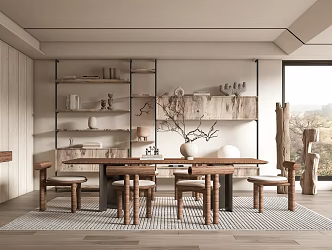 The Silent Restaurant 3d model