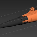 Industrial Equipment WORX Powerful Handheld Blower with Orange and Black Finish