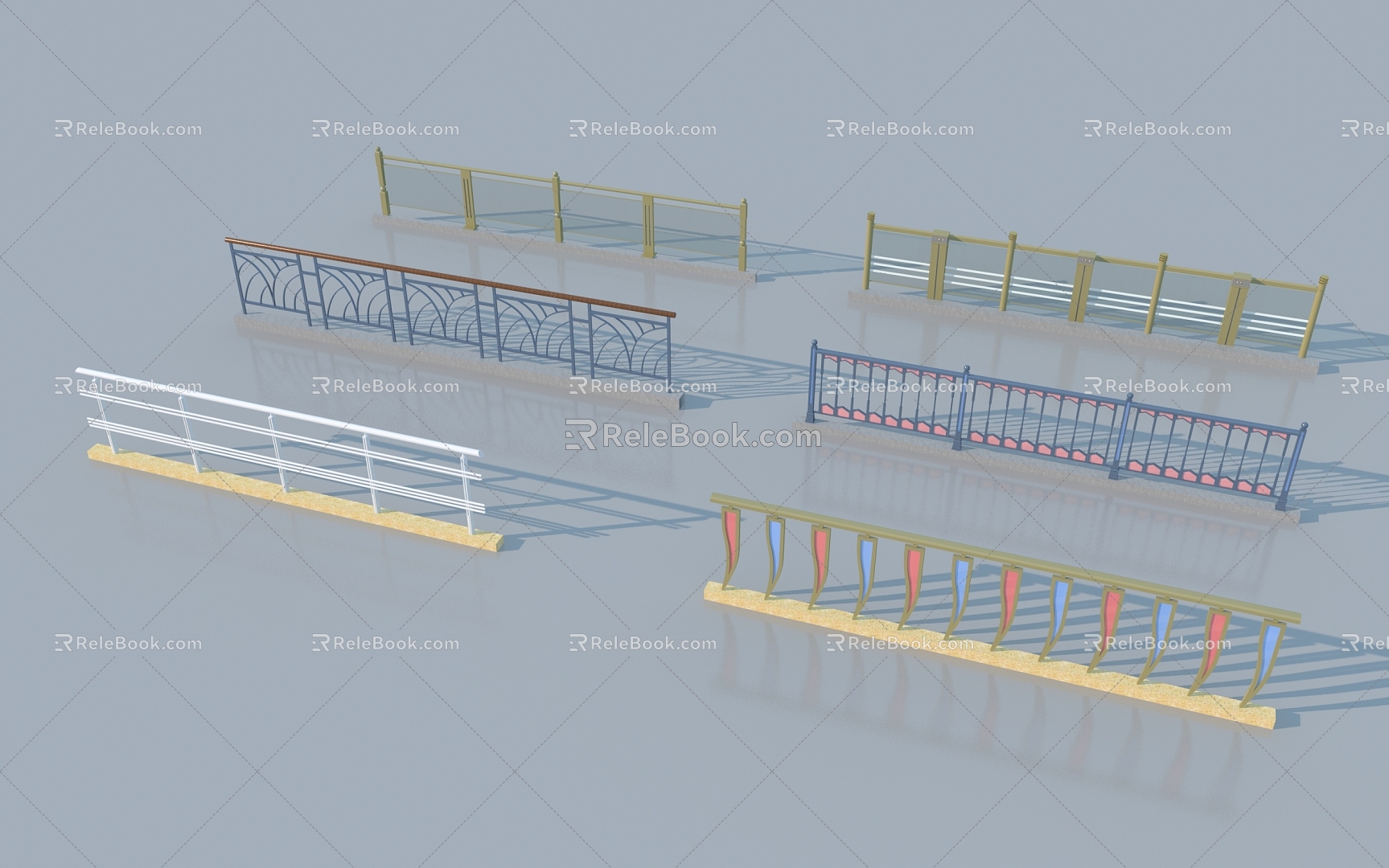 Railing 3d model