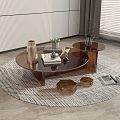 Modern coffee table 3d model