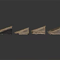 Building Roof Tiles Featuring Various Colors Different Materials And Textured Surfaces
