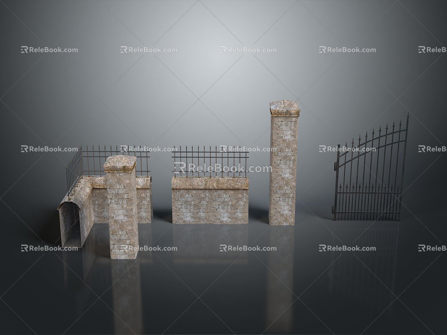 Columns Stone Columns Stone Columns Old Columns Roman Columns Roman Columns Classical Columns Greek Columns 3d model