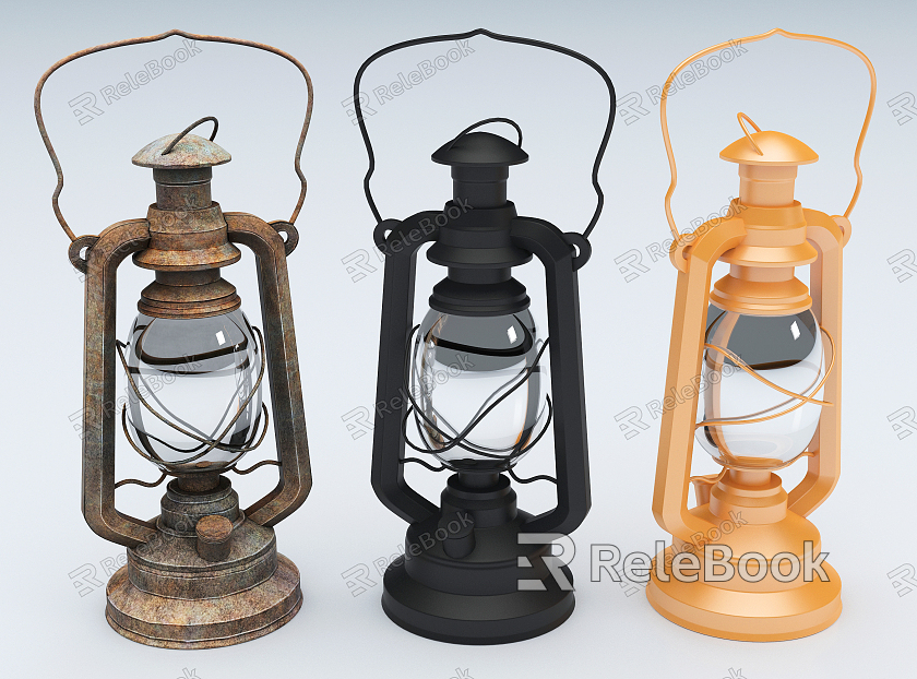 Industrial LOFT Kerosene Lamp model