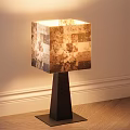 New Chinese floor lamp table lamp combination 3d model