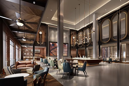 Sales Office 3d model