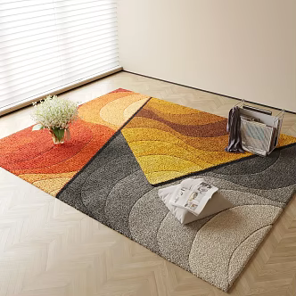 Modern Carpet 3d model
