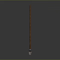 Durable Broom With Wooden Handle And Stiff Bristles For Home Floor Cleaning