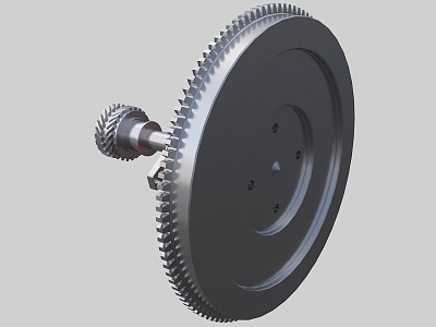 Single-plate mechanical clutch industrial equipment model