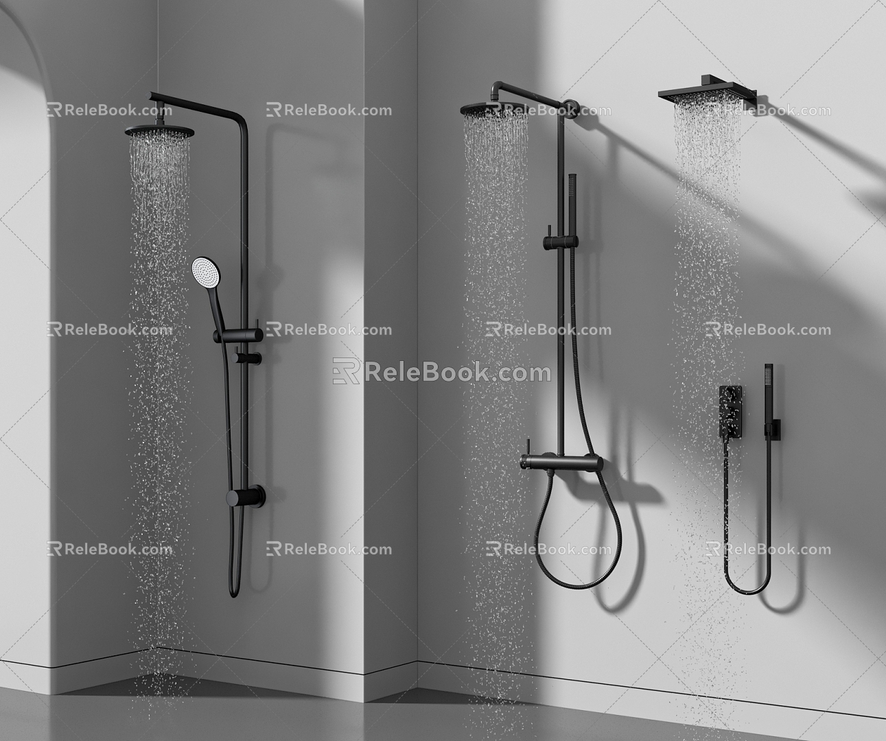 Shower Head Shower 3d model