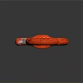 Industrial Red Lifting Hook Equipment With Heavy Duty Shackle Design