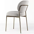 Stylish Modern Leisure Accent Chairs Featuring Velvet Upholstery Gray Brown Tones And Metal Sturdy Legs