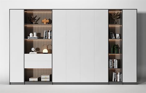 Modern Decorative Cabinet 3d model