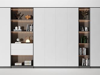 Modern Decorative Cabinet 3d model