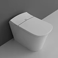 Modern White Toilet Design With Sleek Surface And Clean Lines In Bathroom