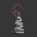 Industrial Metal Equipment With Tape Wrapped Cylindrical Body And Handle