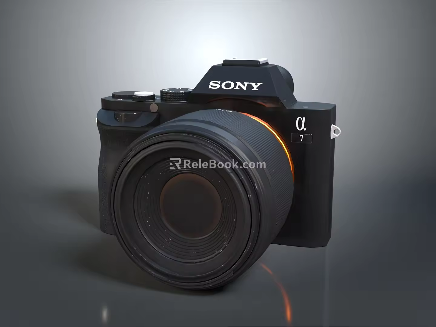 modern camera dslr camera card machine digital camera 3d model