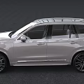 Silver Modern SUV Car With Sleek Exterior Black Alloy Wheels And Front Grille Design