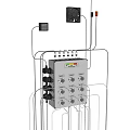 Advanced Industrial Equipment With Control Panel Piping System And Water Tank