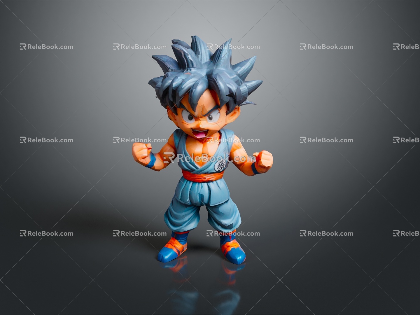 Monkey King Monkey King Dragon Ball Goku Dragon Ball Figure Game Figure Game Role Realistic Figure 3d model