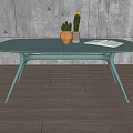 Nordic table 3d model