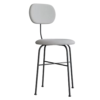 Minismal Restaurant Dining Chair 3d model