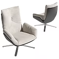 Poliform single sofa 3d model