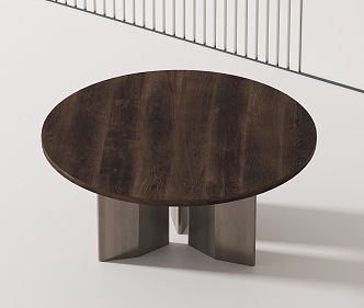 Modern dining table 3d model