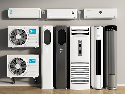 Air conditioner hanging air conditioner vertical air conditioner cabinet air conditioner hanging air conditioner external central air conditioner 3d model